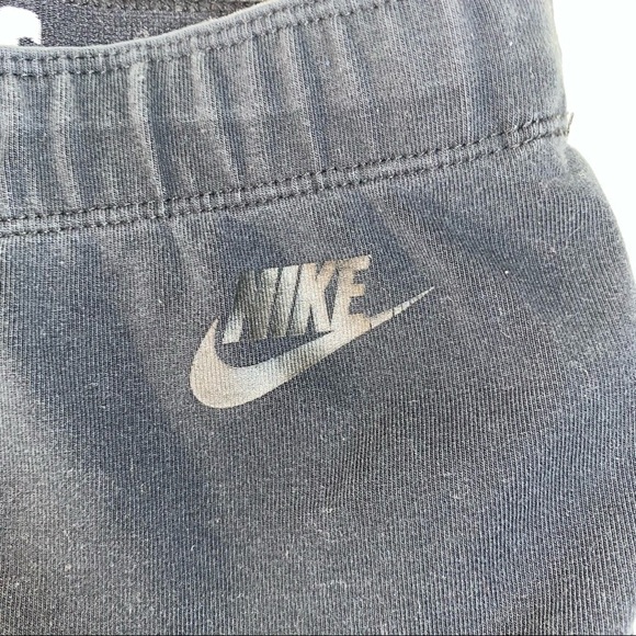 Nike Leggings Pull on Elastic Waist Full Leggings See a Leg Big Logo "Just Do It - Picture 3 of 10